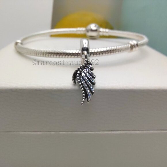 Pandora Angel Wings Charm - Picture 1 of 4